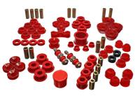 Energy Suspension - Energy Suspension 90-93 Acura Integra Red Hyper-Flex Master Bushing Set - Image 1