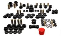 Energy Suspension - Energy Suspension 94-01 Acura Integra (except Type R) Black Hyper-Flex Master Bushing Set - Image 1