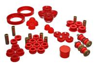 Energy Suspension - Energy Suspension 94-97 Honda Accord/Odyssey Red Hyper-Flex Master Bushing Set - Image 1