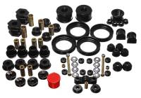 Energy Suspension - Energy Suspension 96-00 Honda Civic/CRX Black Hyper-Flex Master Bushing Set - Image 2