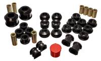 Energy Suspension - Energy Suspension 02-04 Acura RSX (includes Type S) Black Hyper-Flex Master Bushing Set - Image 1