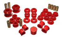 Energy Suspension - Energy Suspension 02-04 Acura RSX (includes Type S) Red Hyper-Flex Master Bushing Set - Image 1