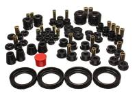 Energy Suspension - Energy Suspension 97-01 Honda Prelude (Type SH Only) Black Hyper-Flex Master Bushing Set - Image 1