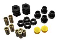 Energy Suspension - Energy Suspension 96-00 Honda Civic/CRX Black Front Control Arm Bushing Set - Image 1