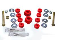 Energy Suspension - Energy Suspension 84-87 Honda Civic/CRX Red 18mm Front Sway Bar Bushings (Sway Bar link bushings and - Image 1