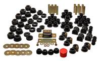 Energy Suspension - Energy Suspension 87-95 Jeep Wrangler YJ Black Hyper-Flex Master Bushing Set - Image 1