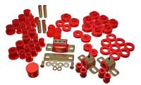 Energy Suspension - Energy Suspension 76-79 Jeep CJ/CJ7 Red Hyper-Flex Master Bushing Set - Image 1