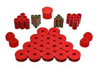 Energy Suspension - Energy Suspension 55-75 Jeep CJ5/CJ6 Red Hyper-Flex Master Bushing Set - Image 2