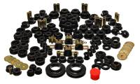 Energy Suspension - Energy Suspension 97-06 Jeep Wrangler TJ Black Hyper-Flex Master Bushing Set - Image 1