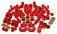 Energy Suspension - Energy Suspension 97-06 Jeep Wrangler TJ Red Hyper-Flex Master Bushing Set - Image 1