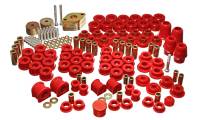 Energy Suspension - Energy Suspension 07-11 Jeep JK 4dr Red Hyper-Flex Master Bushing Set - Image 1