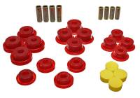 Energy Suspension - Energy Suspension 97-06 Jeep Wrangler TJ/YJ Red Front Control Arm Bushings (Must reuse OEM Outer She - Image 1