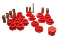 Energy Suspension - Energy Suspension Control Arm Bushings - Front - Red - Image 1