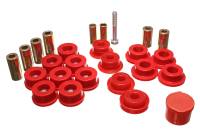 Energy Suspension - Energy Suspension Control Arm Bushings - Front - Red - Image 3