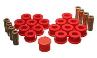 Energy Suspension - Energy Suspension Control Arm Bushings - Rear - Red - Image 2