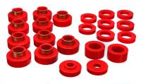 Energy Suspension - Energy Suspension Cj5-7 Body Mounts - Red - Image 3