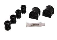 Energy Suspension - Energy Suspension 87-96 Jeep Wrangler YJ Blk Frt 1-1/8in Sway Bar Bushing Set w/End Link Bushings - 2.5107G - Image 1