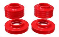 Energy Suspension - Energy Suspension Jeep Spring Isolators - Red - Image 1