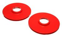 Energy Suspension - Energy Suspension 97-06 Jeep Wrangler YJ & TJ Red Rear Coil Spring Isolator Set - Image 1