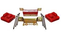 Energy Suspension - Energy Suspension 88-94 GM Blazer 4WD K Series Red Motor and Transmision Mounts; Zinc Finish - Image 2