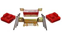 Energy Suspension - Energy Suspension 88-94 GM Blazer 4WD K Series Red Motor and Transmision Mounts; Zinc Finish - Image 3