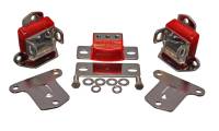 Energy Suspension - Energy Suspension 67-72 Chevrolet Camaro Red Motor and Transmision Mounts; Chrome Finish - Image 2