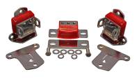 Energy Suspension - Energy Suspension 67-72 Chevrolet Camaro Red Motor and Transmision Mounts; Chrome Finish - Image 3