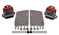 Energy Suspension - Energy Suspension LS Series Red Motor Conversion Set - Chrome Plated - Image 1