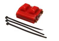 Energy Suspension - Energy Suspension Mtr Mount Clamshell Insert - Red - Image 1