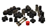 Energy Suspension - Energy Suspension 88-98 Chevy/GMC 4WD  Black Hyper-flex Master Bushing Set - Image 1