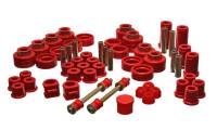 Energy Suspension - Energy Suspension 88-98 Chevy/GMC 4WD Red Hyper-flex Master Bushing Set - Image 1