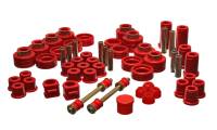 Energy Suspension - Energy Suspension 88-98 Chevy/GMC 4WD Red Hyper-flex Master Bushing Set - Image 3