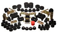 Energy Suspension - Energy Suspension 73-80 Chev/GMC 4WD w/Aftermarket Front Springs Black Hyper-Flex Master Bushing Set - Image 1