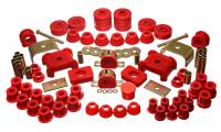 Energy Suspension - Energy Suspension 73-80 Chev/GMC 4WD w/Aftermarket Front Springs Red Hyper-Flex Master Bushing Set - Image 1