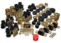 Energy Suspension - Energy Suspension 73-80 Chevrolet / GMC 2WD 1/2 Ton Pickup Black Hyper-flex Master Bushing Set - Image 1