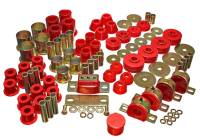 Energy Suspension - Energy Suspension 73-80 Chevrolet / GMC 2WD 1/2 Ton Pickup Red Hyper-flex Master Bushing Set - Image 1