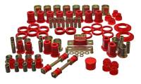 Energy Suspension - Energy Suspension 66-72 Oldsmobile Cutlass/442/F-85/Europa Red Hyper-flex Master Bushing Set - Image 1