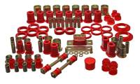 Energy Suspension - Energy Suspension 66-72 Oldsmobile Cutlass/442/F-85/Europa Red Hyper-flex Master Bushing Set - Image 2