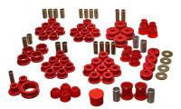 Energy Suspension - Energy Suspension 84-95 Chevrolet Corvette Red Hyper-flex Master Bushing Set - Image 1