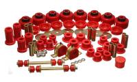 Energy Suspension - Energy Suspension 01-06 Chevy Silverado 4WD Red Hyper-flex Master Bushing Set - Image 1