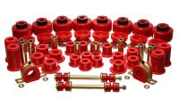 Energy Suspension - Energy Suspension 99-06 Chevy C1500 New Body Style Silverado 2WD Red Hyper-flex Master Bushing Set - Image 1