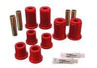 Energy Suspension - Energy Suspension 92-94 K-5 Blazer / 92-99 Denali/Suburban/Yukon Red Front Control Arm Bushing Set - Image 1