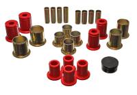 Energy Suspension - Energy Suspension 91-96 Buick LeSabre / 90-94 Chevy Astro Red Front Lower and Upper Control Arm Bush - Image 1