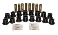 Energy Suspension - Energy Suspension 94-06 Hummer H1 Black Front & Rear End Control Arm Bushing Set - Image 2