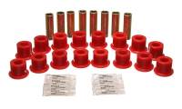 Energy Suspension - Energy Suspension 94-06 Hummer H1 Red Front & Rear End Control Arm Bushing Set - Image 2