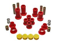 Energy Suspension - Energy Suspension 99-07 General Motors (Various) Red Front End Control Arm Bushing Set - Image 1