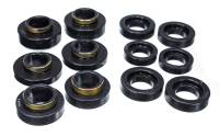 Energy Suspension - Energy Suspension GM Black Body to Frame Mount and Radiator Support Bushing Set - Image 1