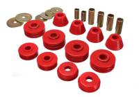 Energy Suspension - Energy Suspension Gm Cab Mount Set - Red - Image 1