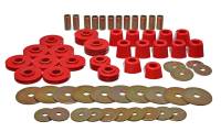 Energy Suspension - Energy Suspension 67-95 K5 Blazer /  67-70 Denali XL/Suburban/Yukon XL 4WD Red Body (Cab) Mount Set - Image 1