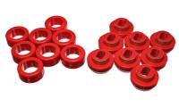 Energy Suspension - Energy Suspension Crew Cab 2&4Wd Body Mounts - Red - Image 1